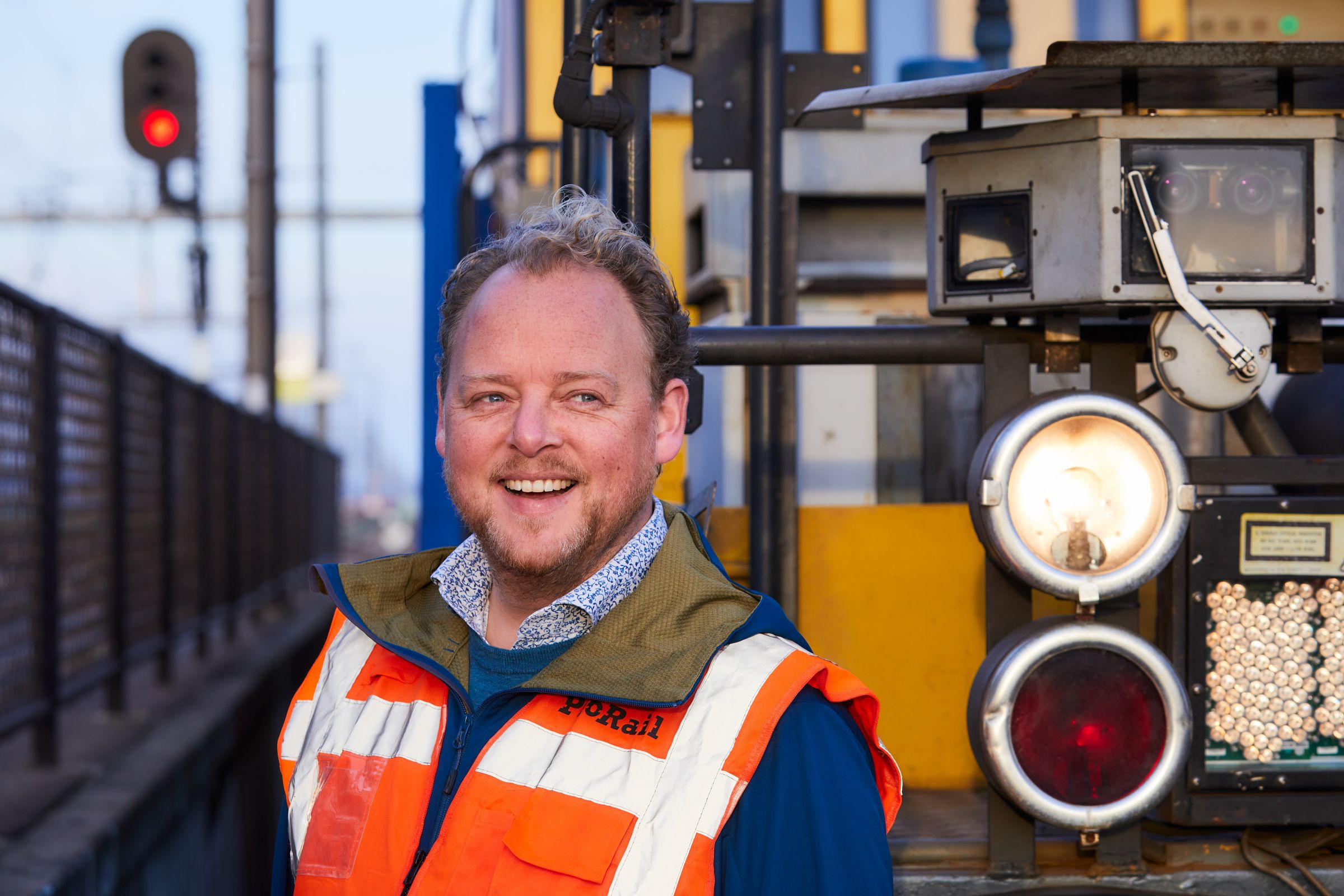 Thymo van den Brug, manager vernieuwing asset management bij ProRail