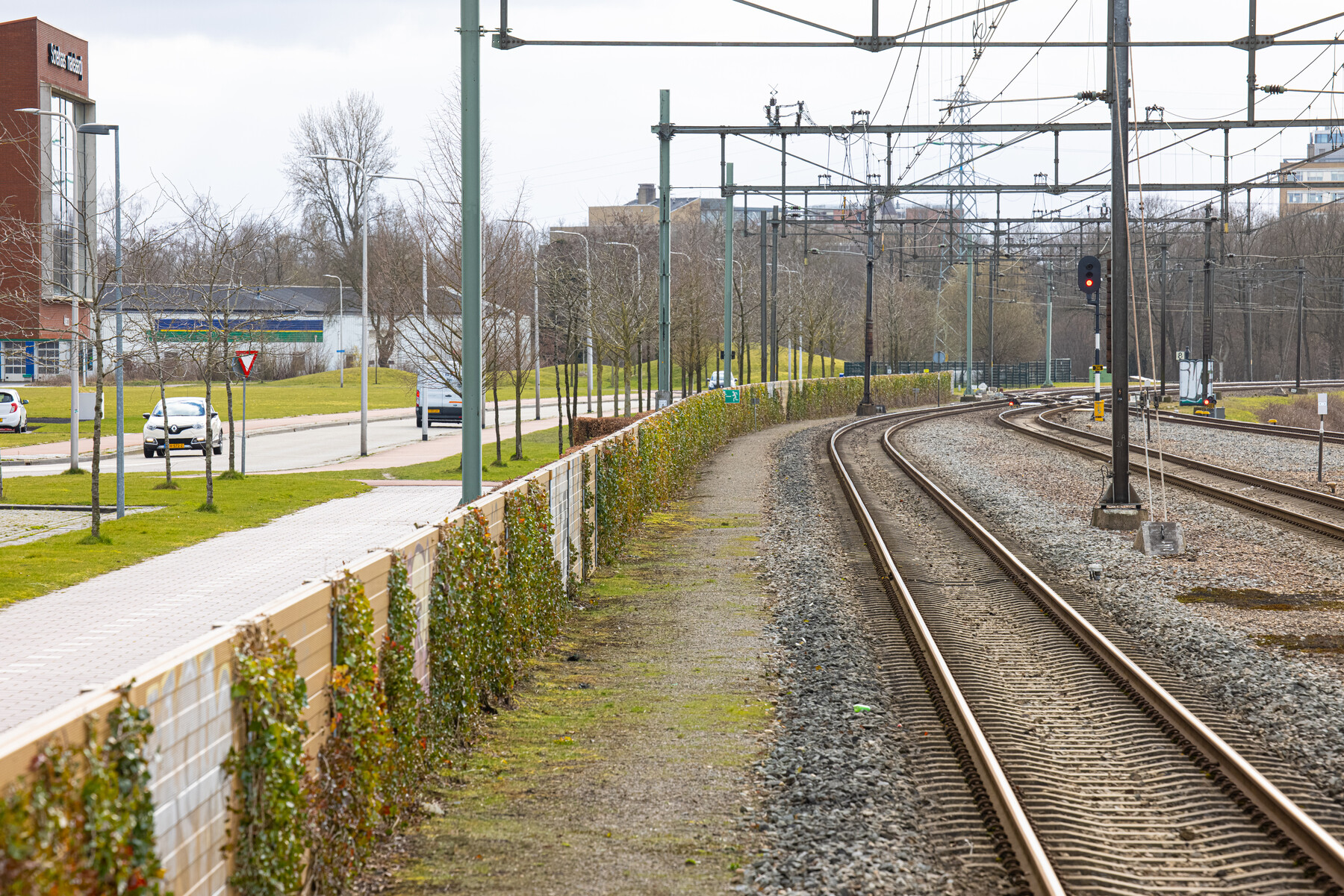 Spoorboog bij Hoogeveen