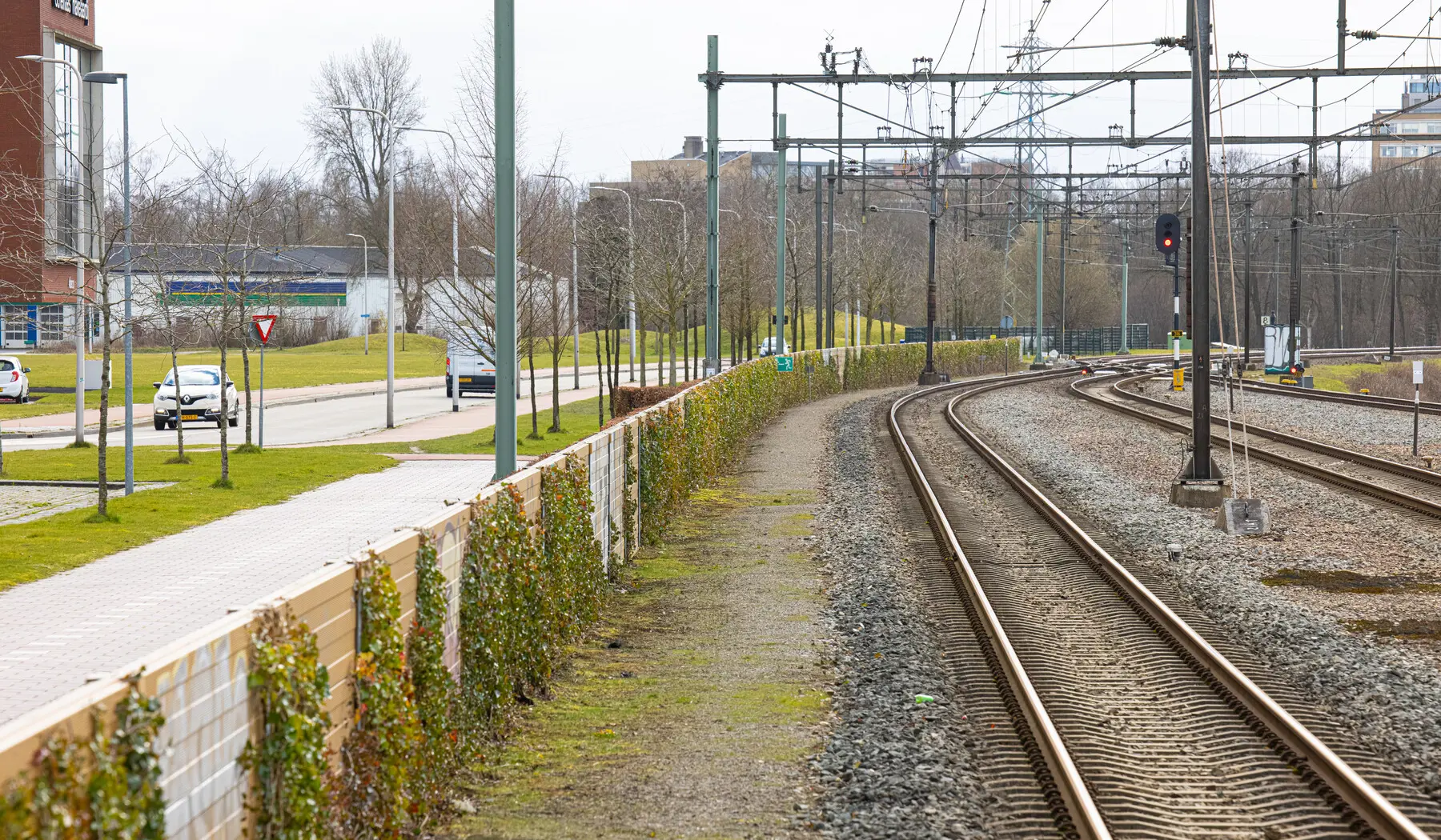 Spoorboog bij Hoogeveen