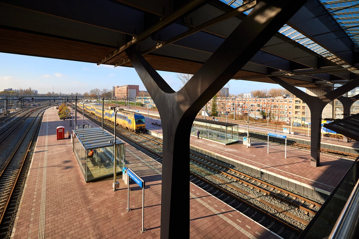 Foto van station Rotterdam Centraal