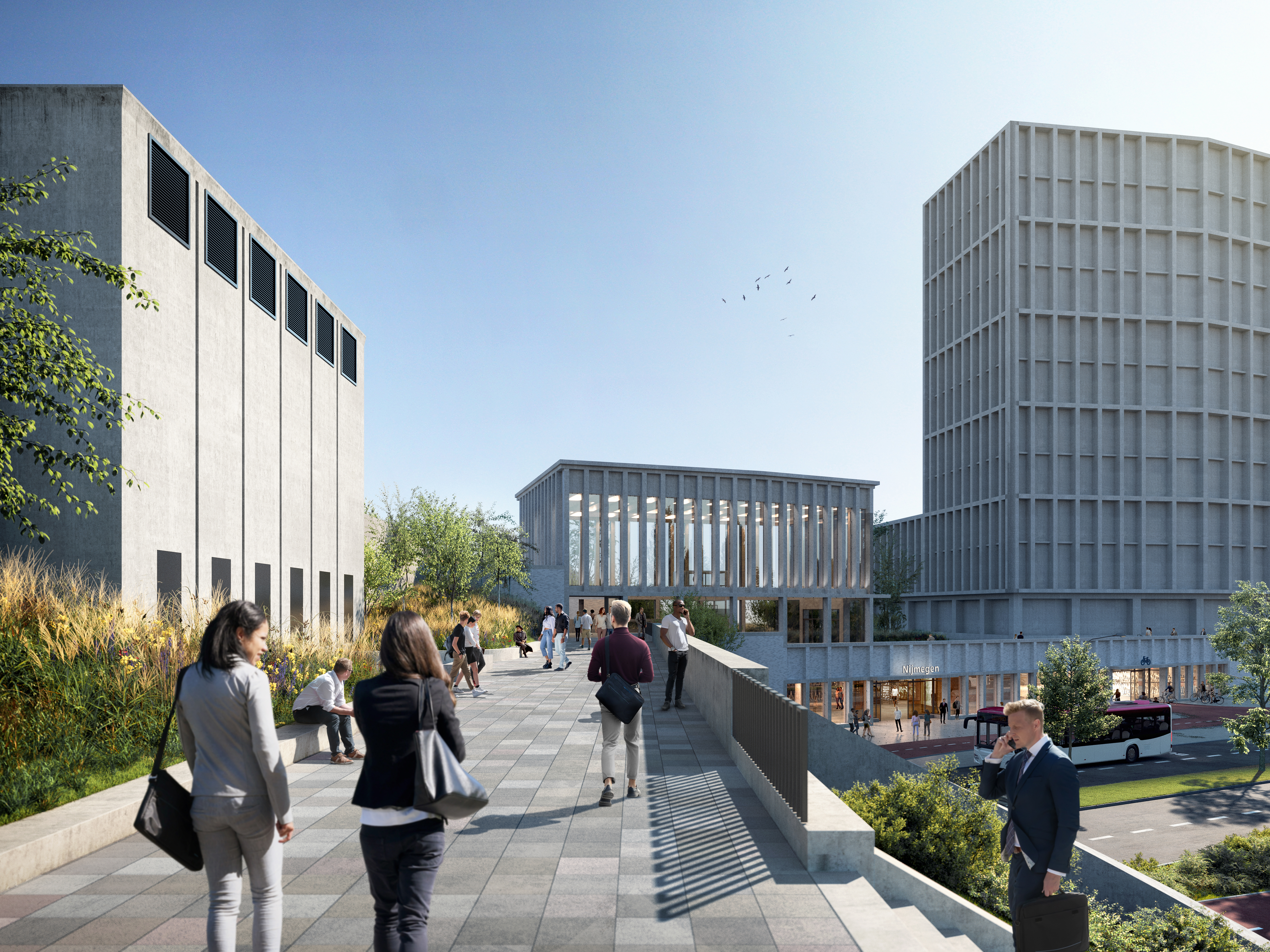 Impressie ontwerp traverse