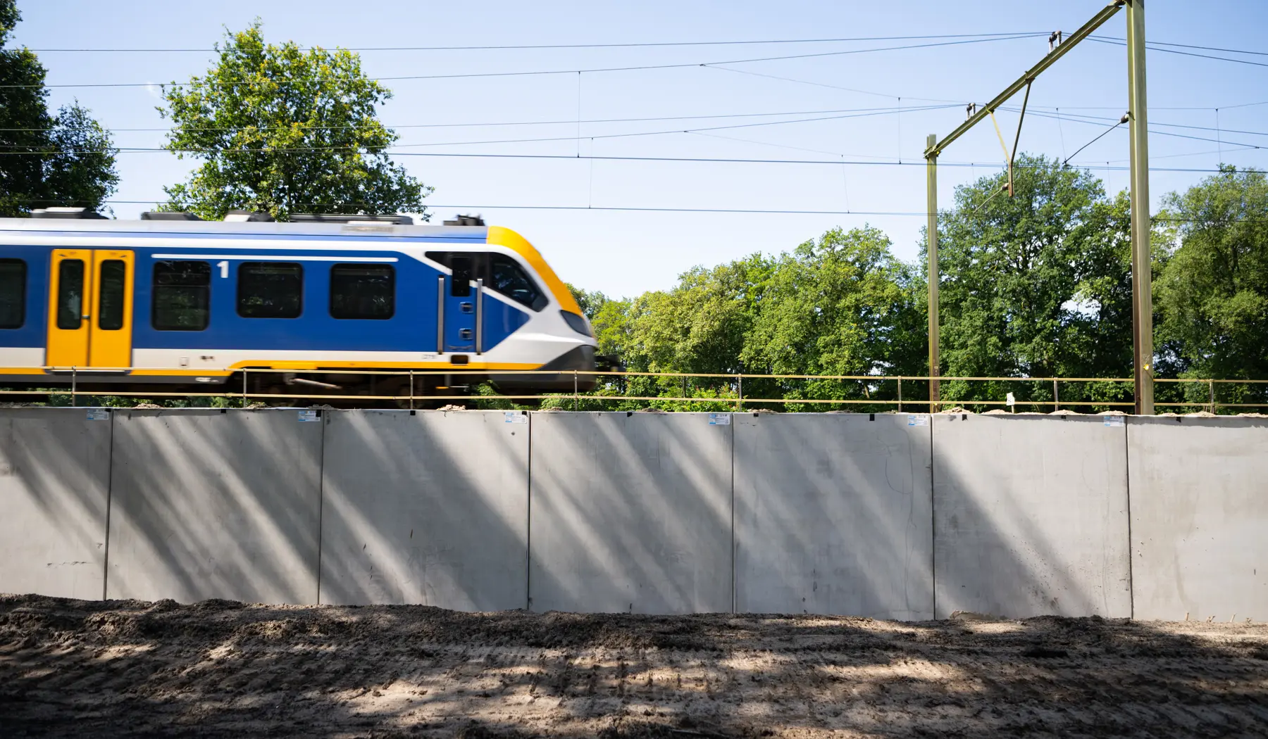 Voorbereidende werkzaamheden bij Amersfoort