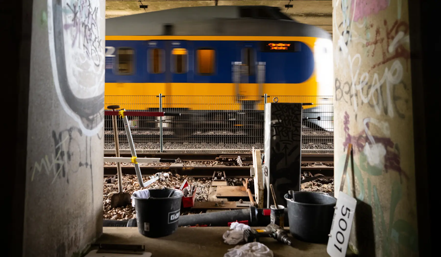 Voorbereidende werkzaamheden bij Amersfoort