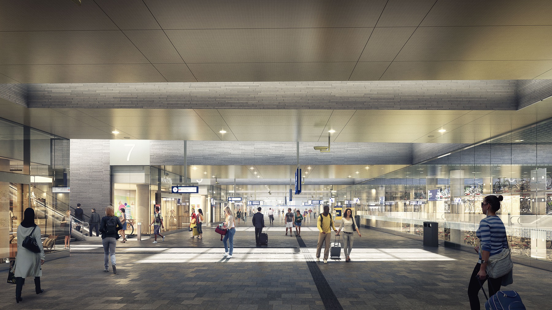 Brittenpassage station Amsterdam Zuid