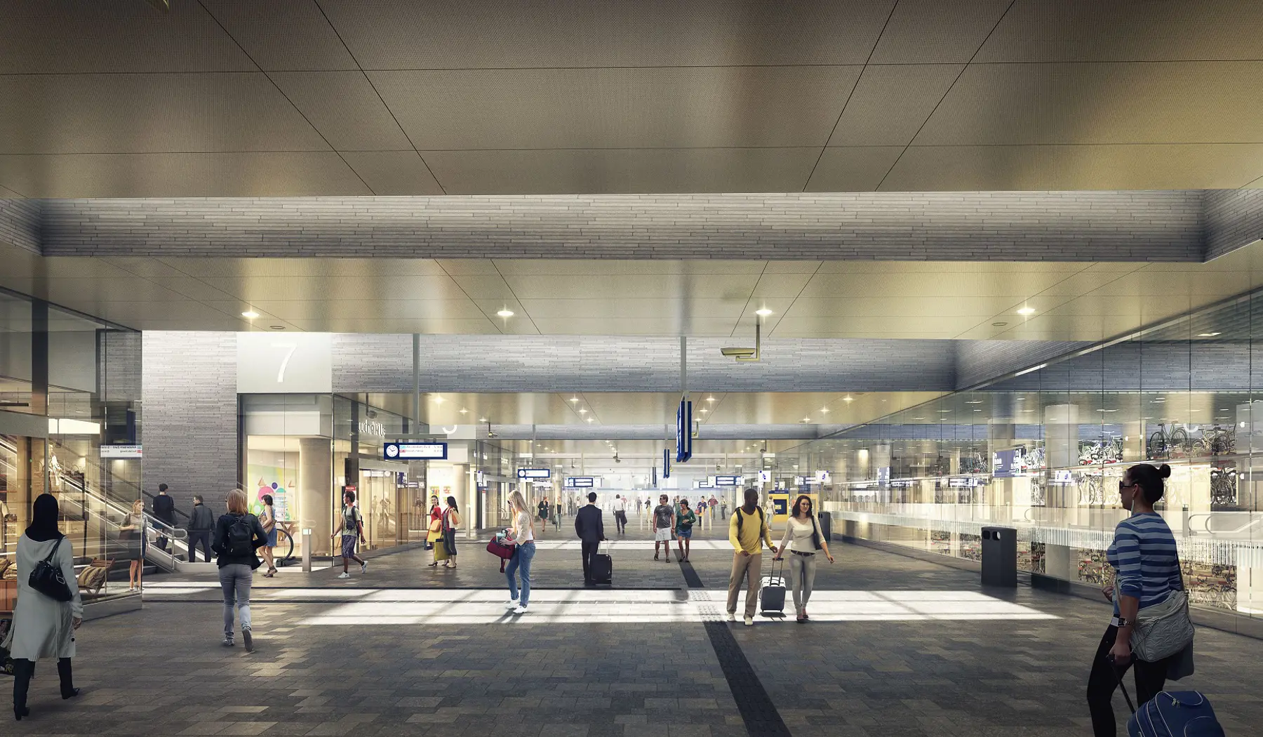 Brittenpassage station Amsterdam Zuid