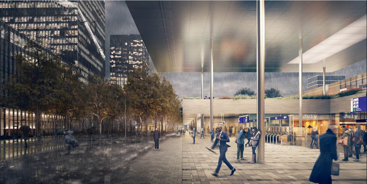 Verbouwing station Amsterdam Zuid