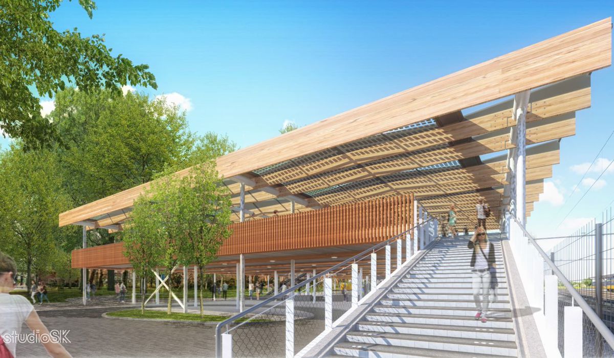 Zo komt de nieuwe stationsentree met stalling eruit te zien