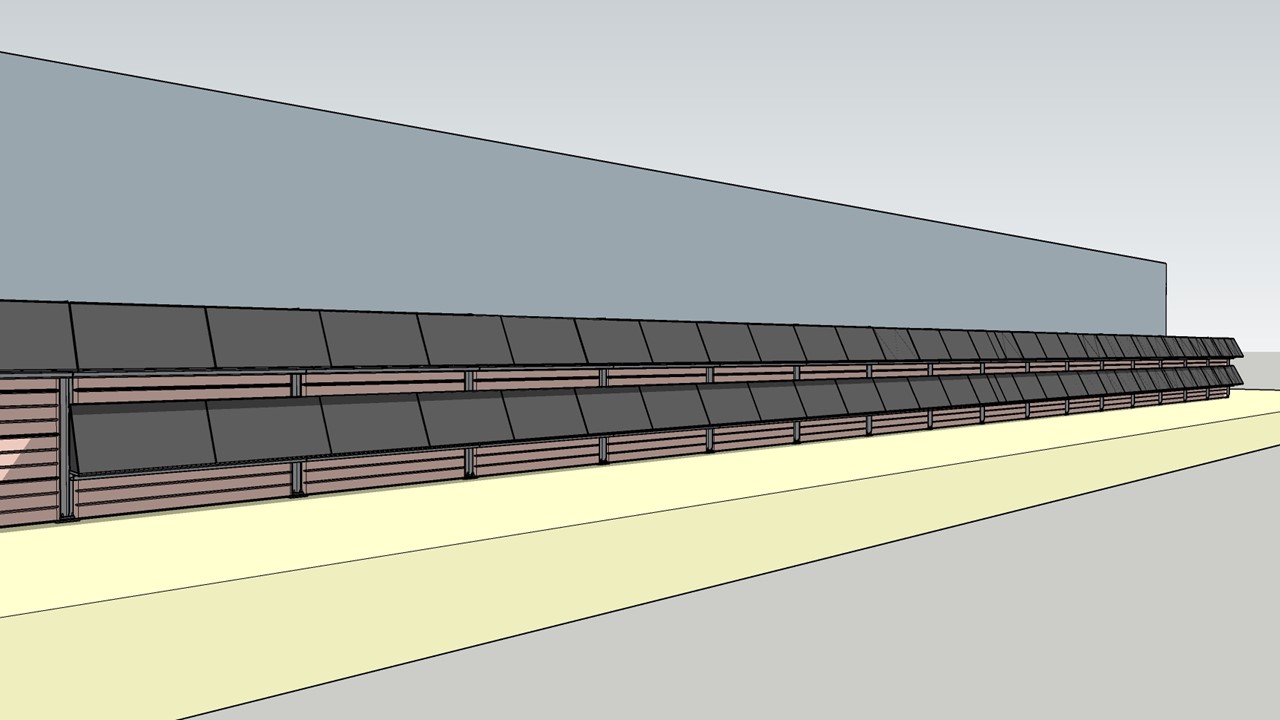 Impressie van de plannen van Sunprojects