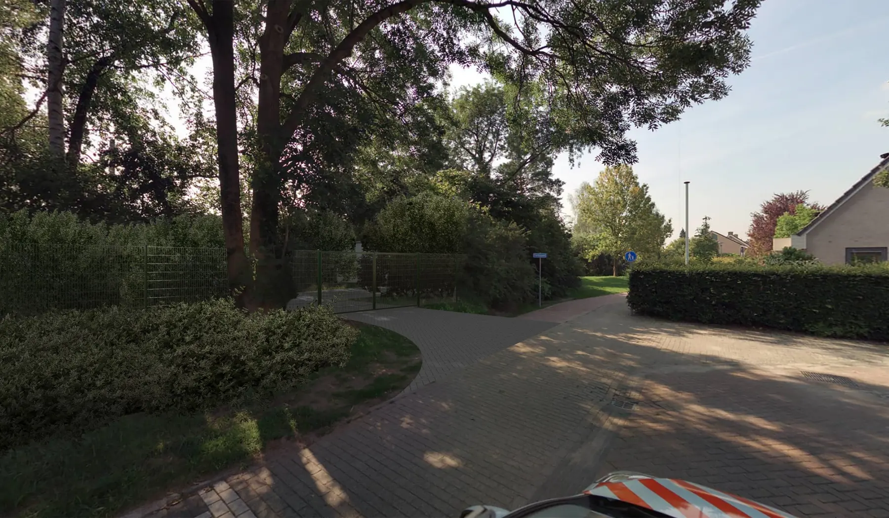 Een impressie van het nieuwe relaishuis en telecomgebouw
