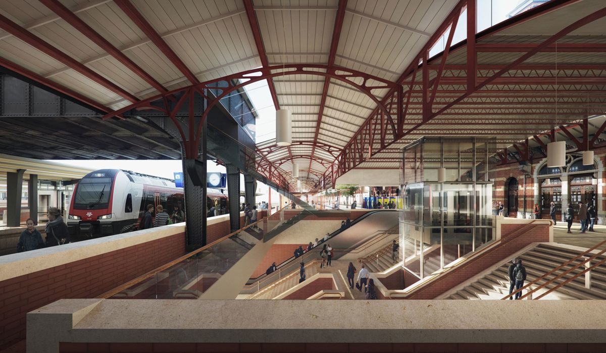 Impressies van Groningen Spoorzone