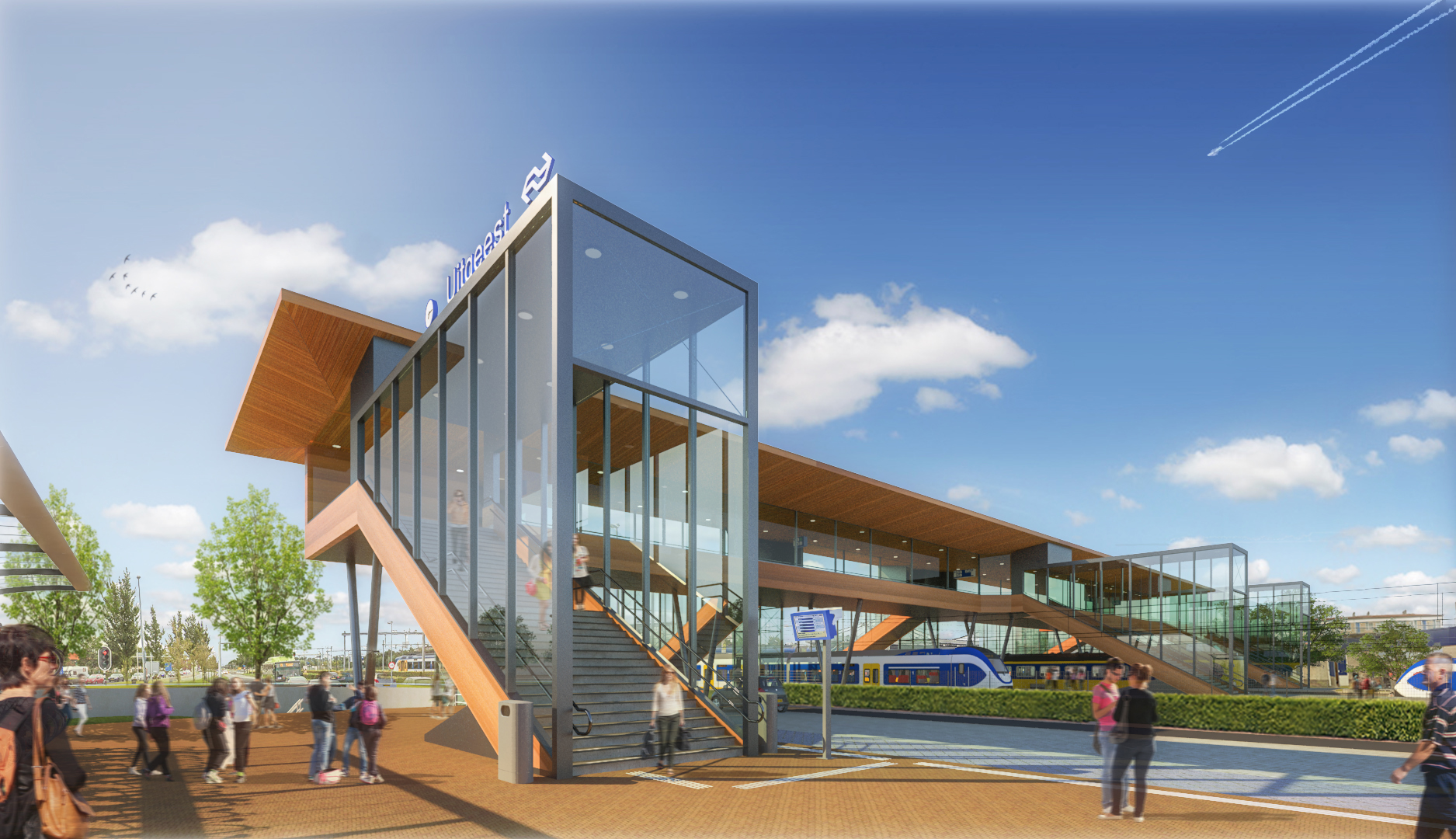 Voorlopig ontwerp station Uitgeest