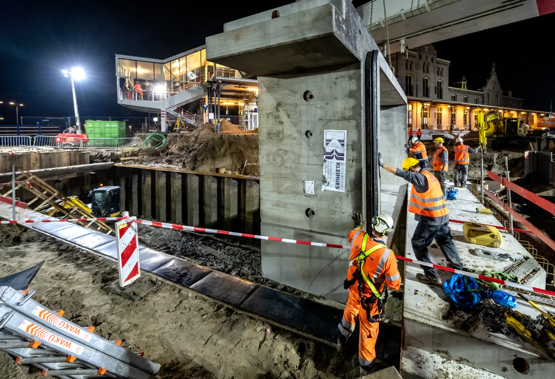In Geldermalsen hebben we al gewerkt aan een nieuwe onderdoorgang