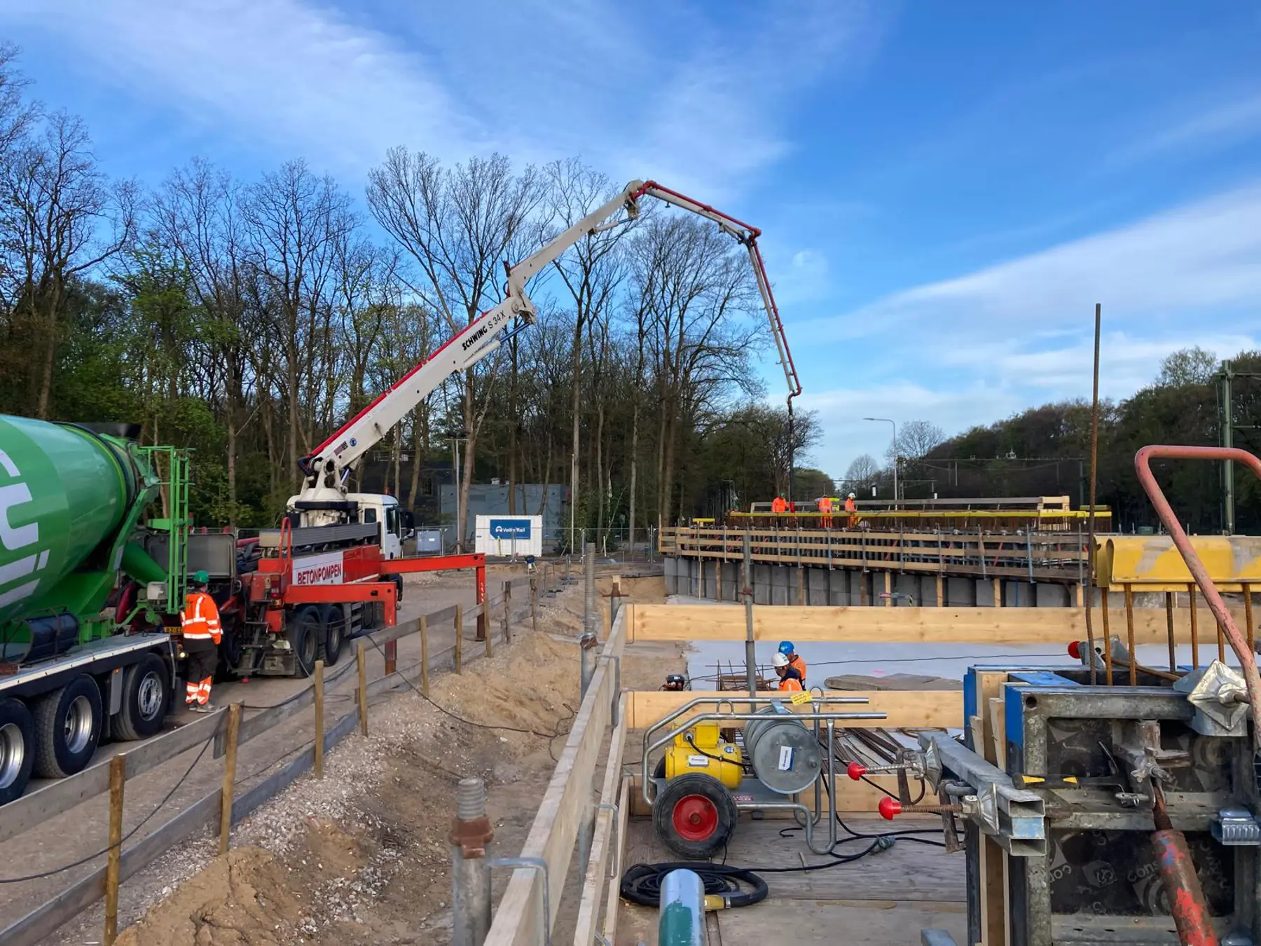 Bekijk de voorbouw van de onderdoorgang tijdens de Dag van de Bouw 2026