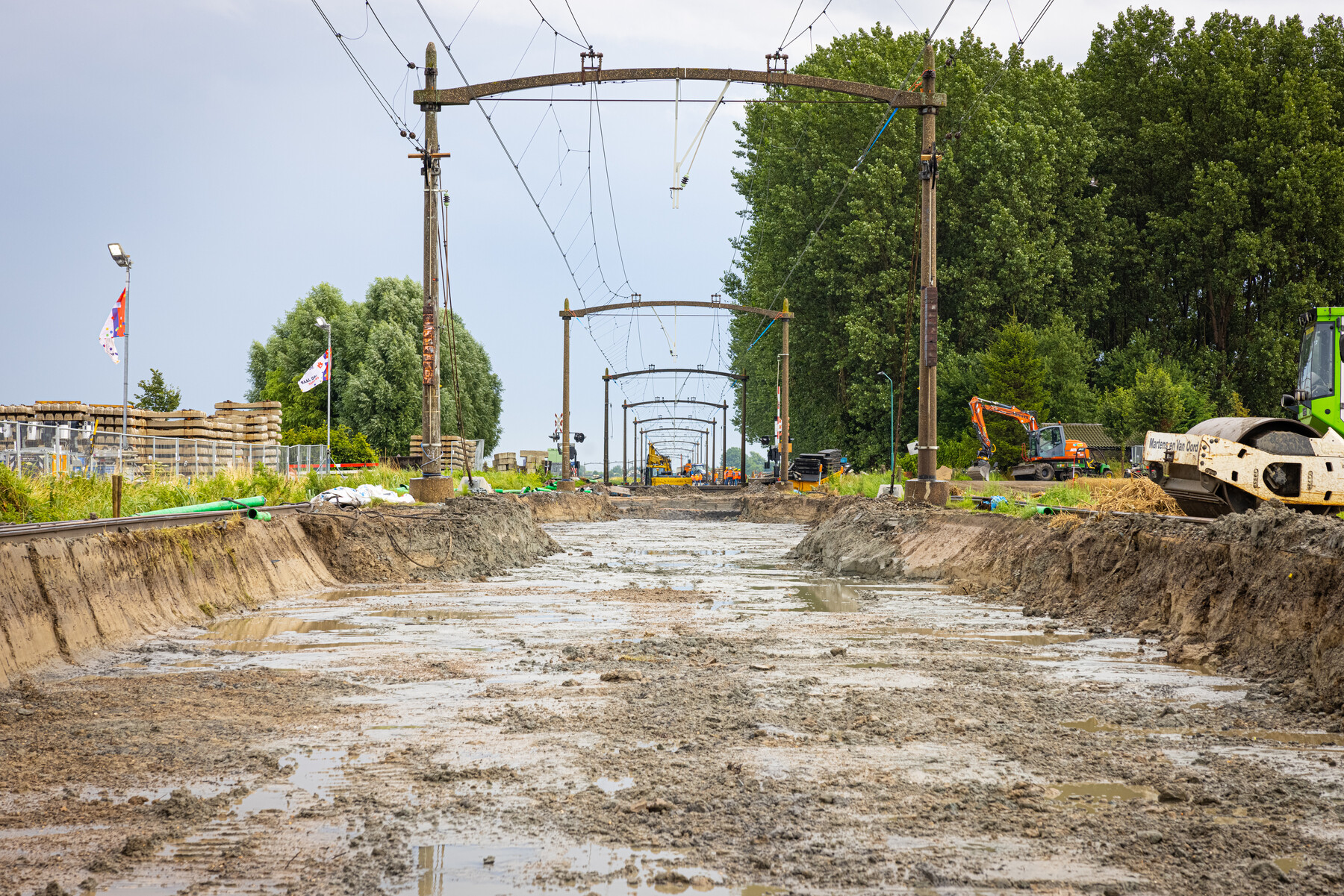 Werk in uitvoering in Zevenbergen – 27 juli 2021