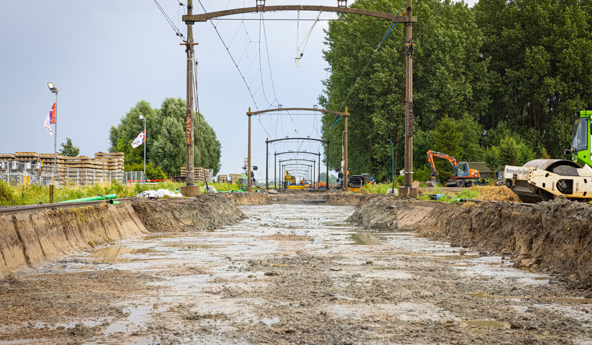 Werk in uitvoering in Zevenbergen – 27 juli 2021