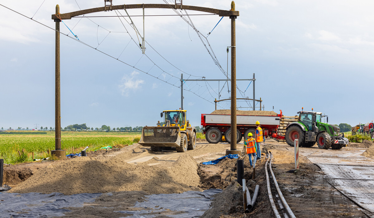 Werk in uitvoering in Zevenbergen – 27 juli 2021