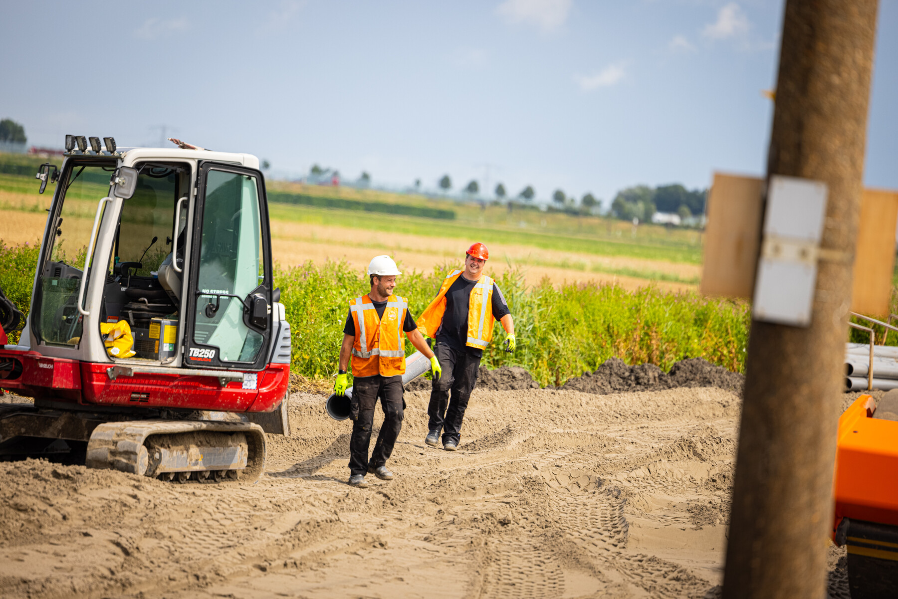 Werk in uitvoering in Zevenbergen – 27 juli 2021