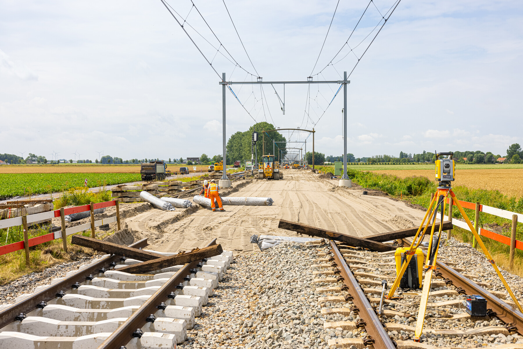 Spoorvernieuwing tussen Zevenbergschenhoek en Zevenbergen