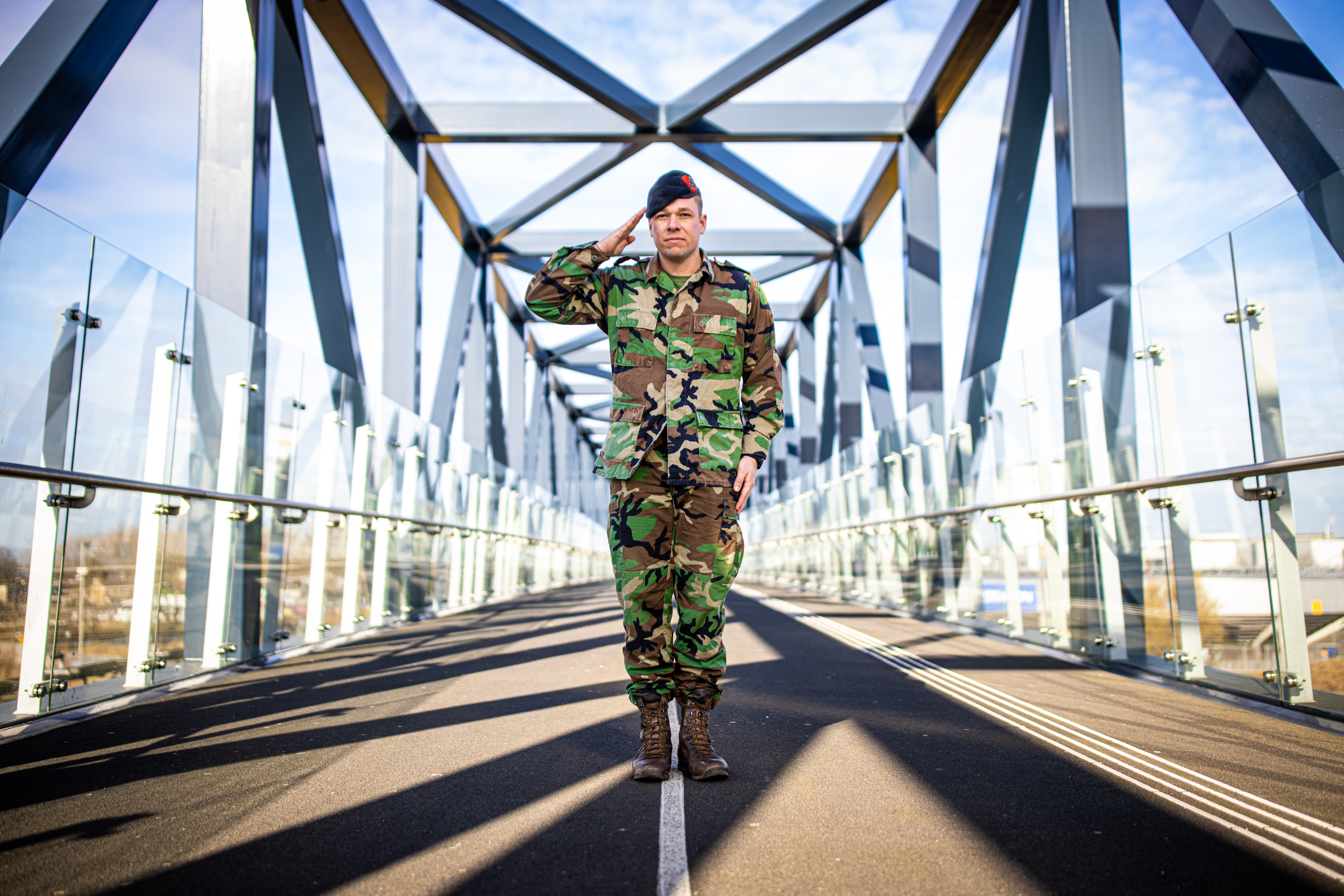 Tommy als Korps Marinier