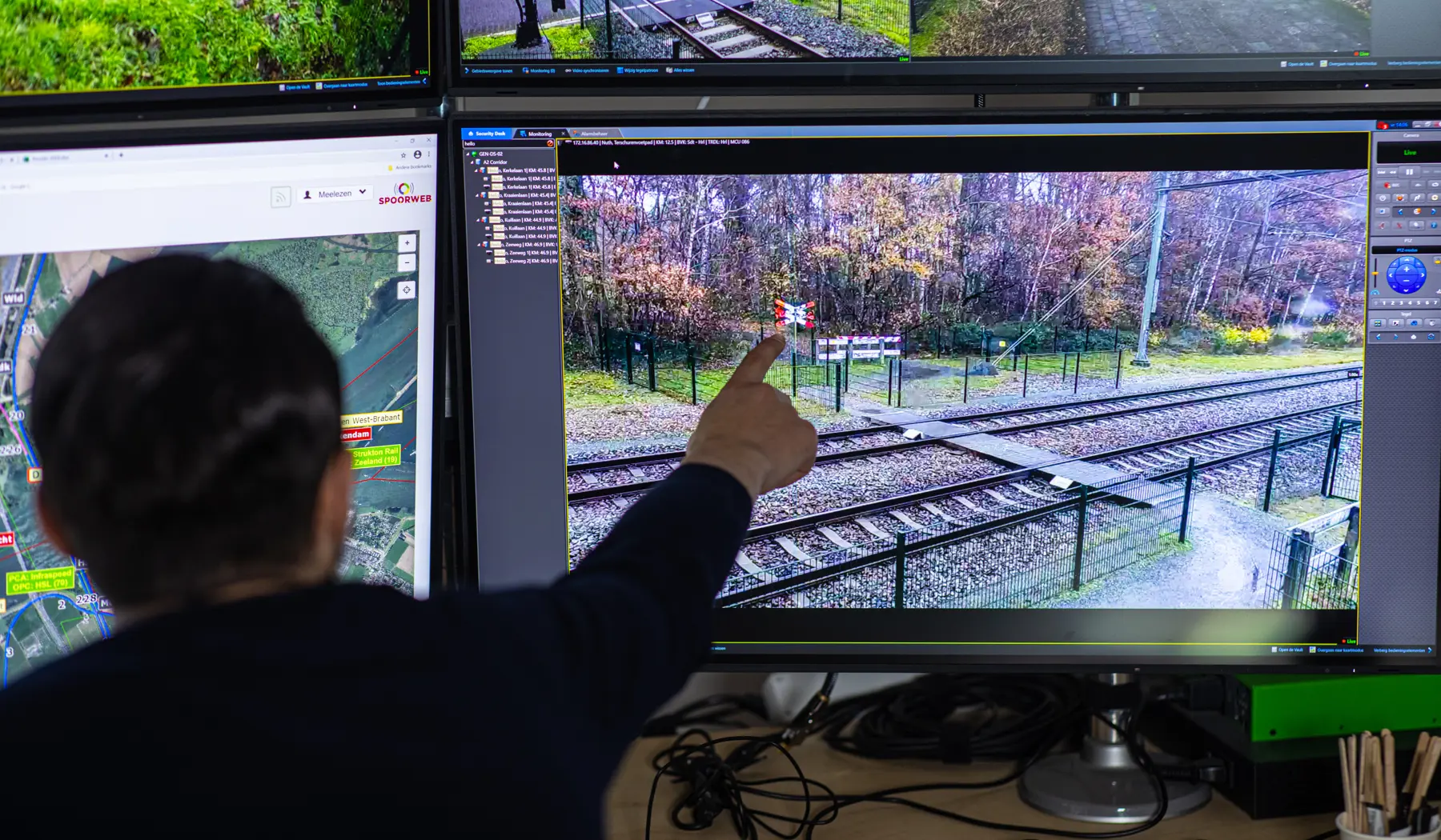 Salaheddine Ftatchi bekijkt de beelden