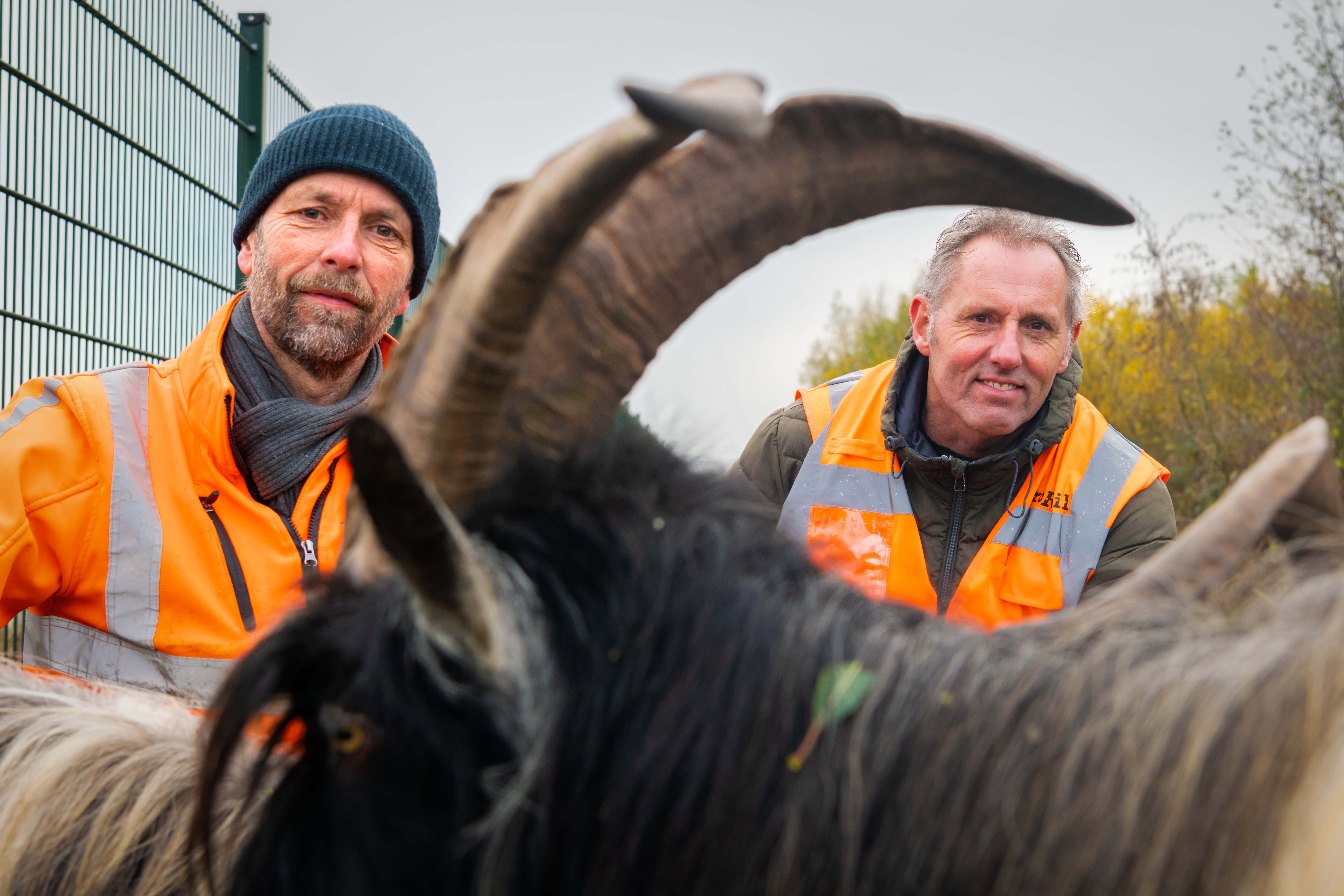 Robert-Jan Prins  (links) en Peter Klaver (rechts)