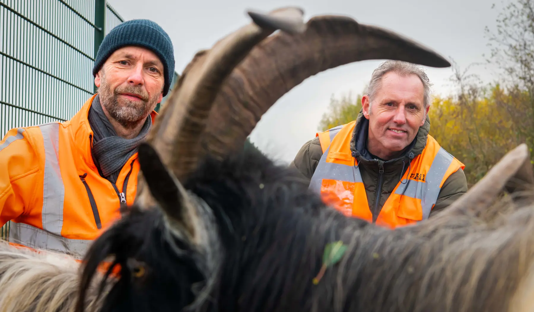 Robert-Jan Prins  (links) en Peter Klaver (rechts)