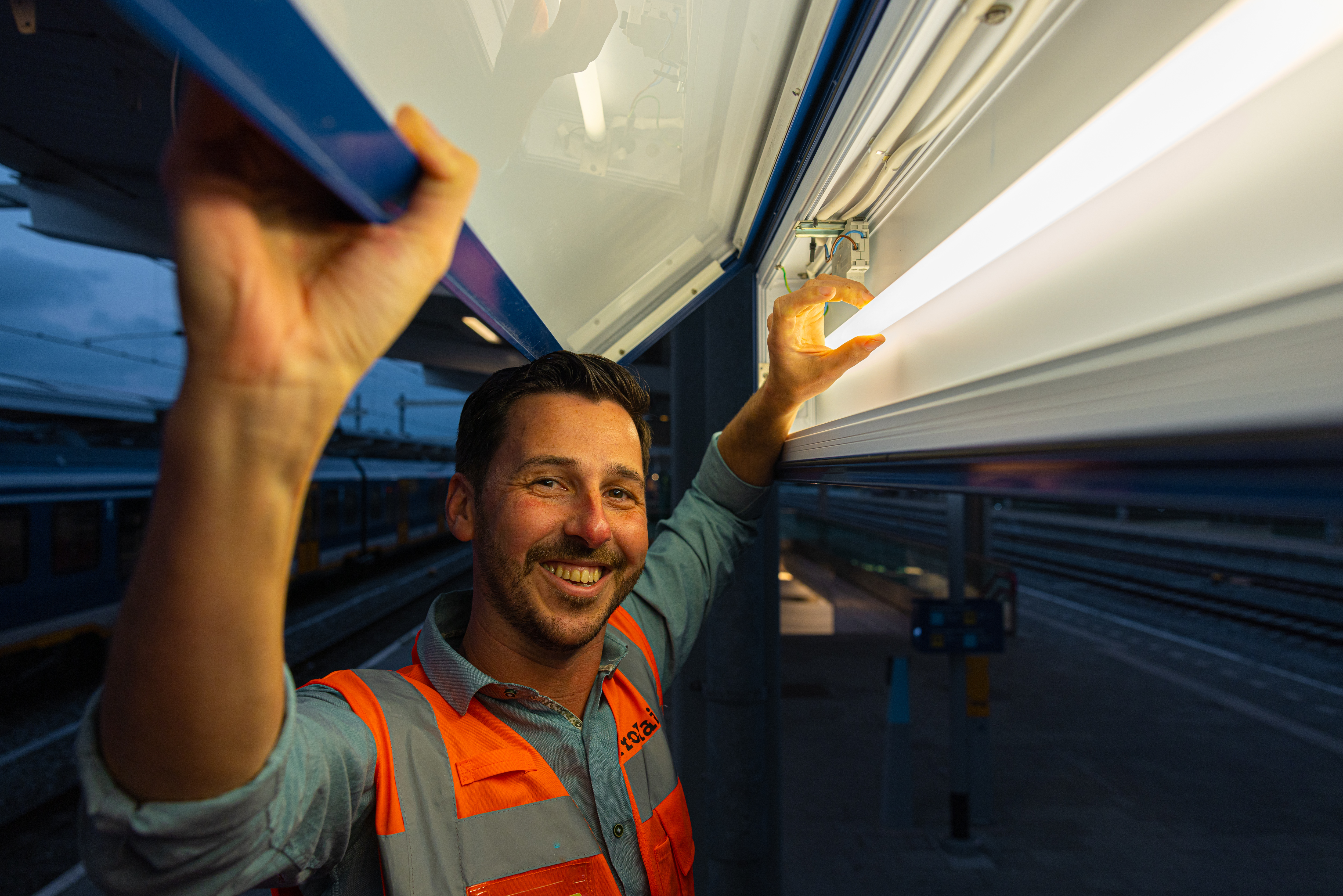 Andreas Toufexes zette een succesvolle pilot op: van tl naar led.