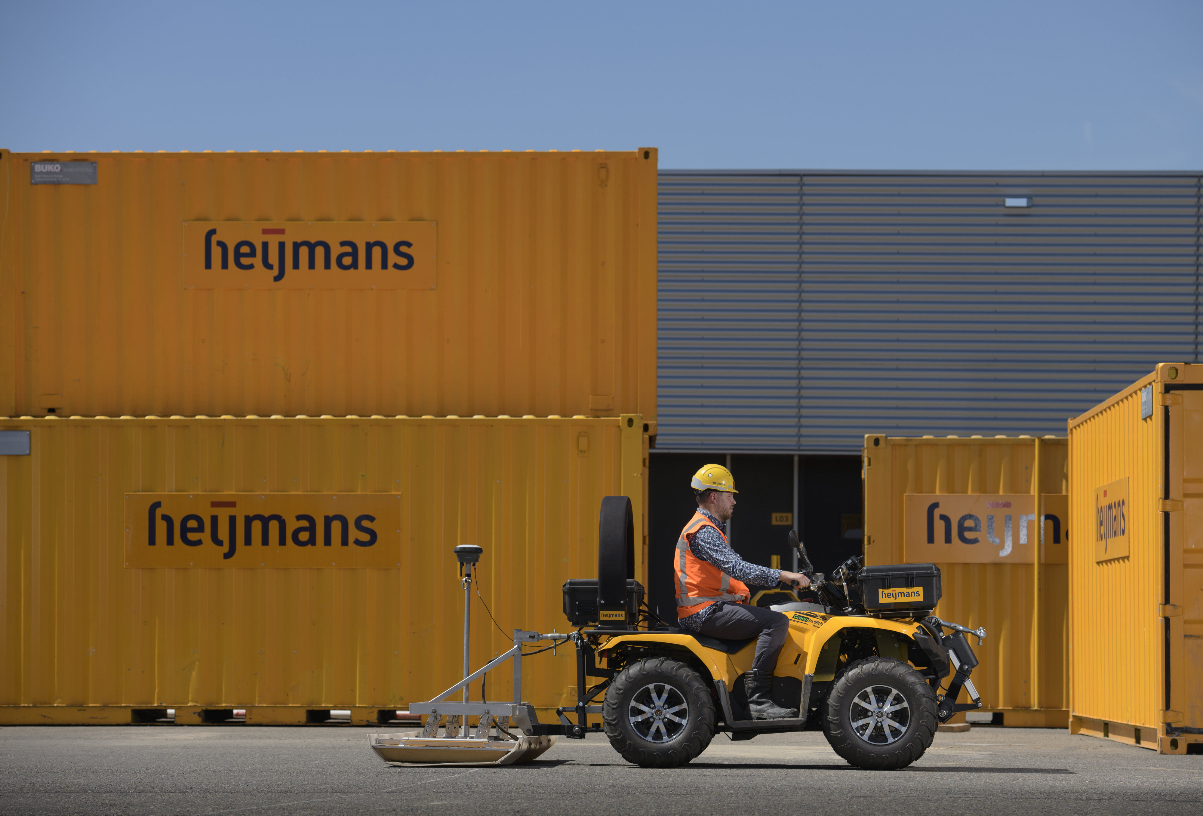 Werknemer van Heijmans Infra