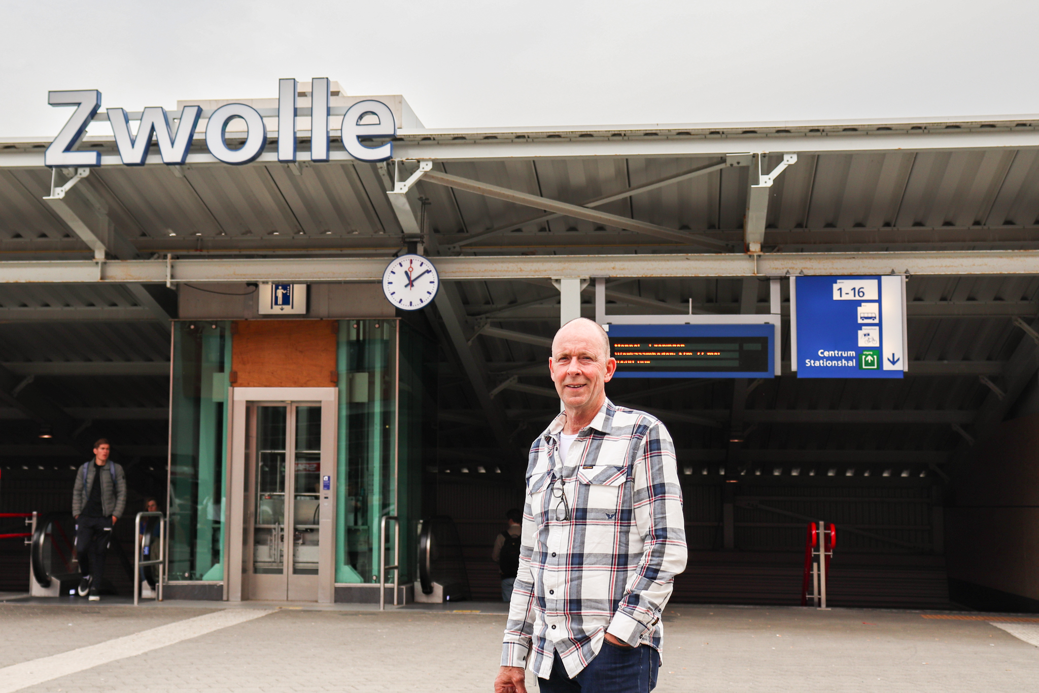 Eelco Krakau, Contractmanager Stationsbeheer bij ProRail op station Zwolle