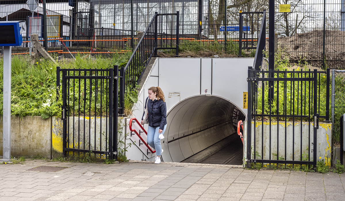 Vanaf 22 oktober gaat de oude reizigerstunnel dicht en wordt het gesloopt