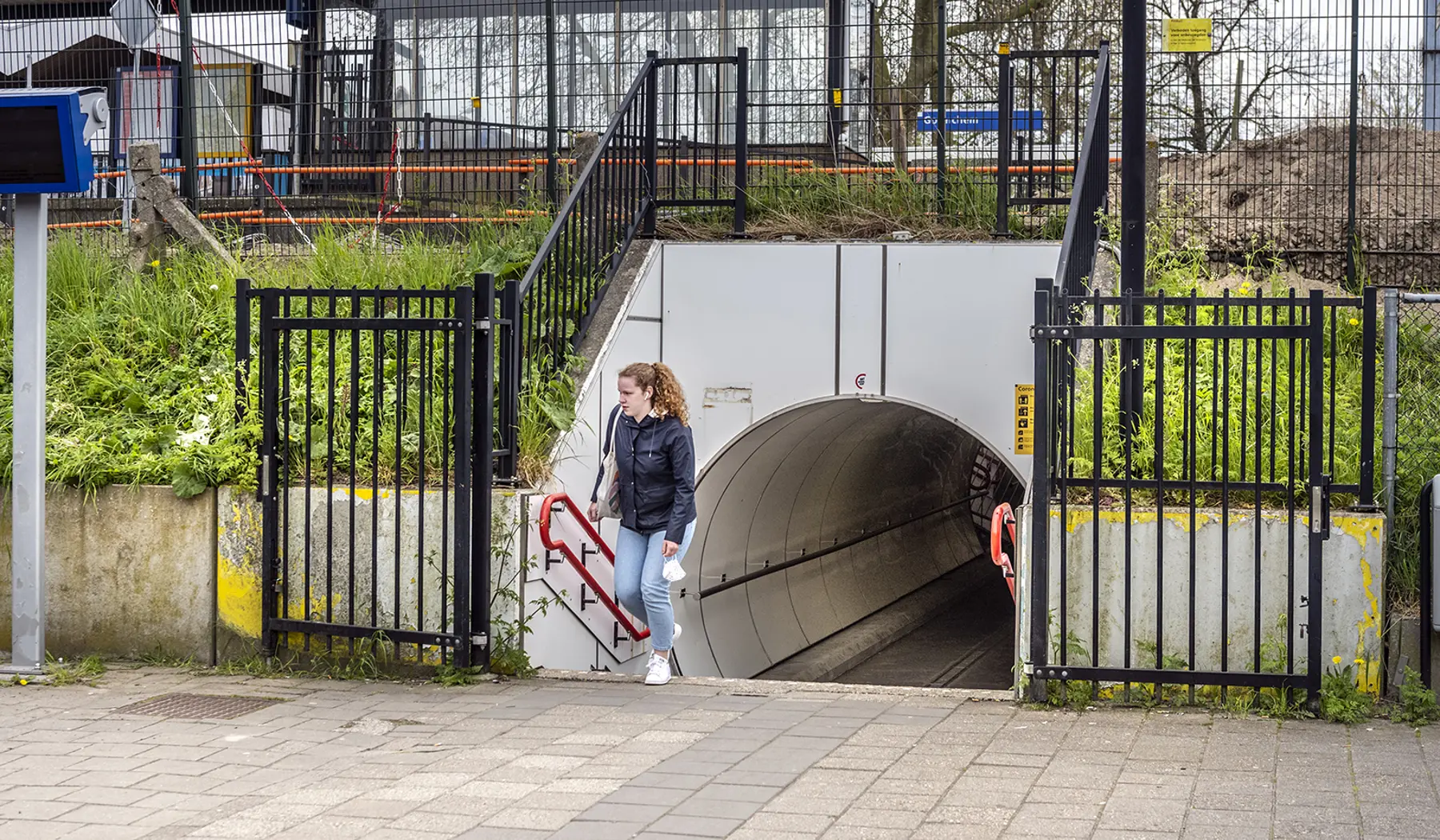 Vanaf 22 oktober gaat de oude reizigerstunnel dicht en wordt het gesloopt