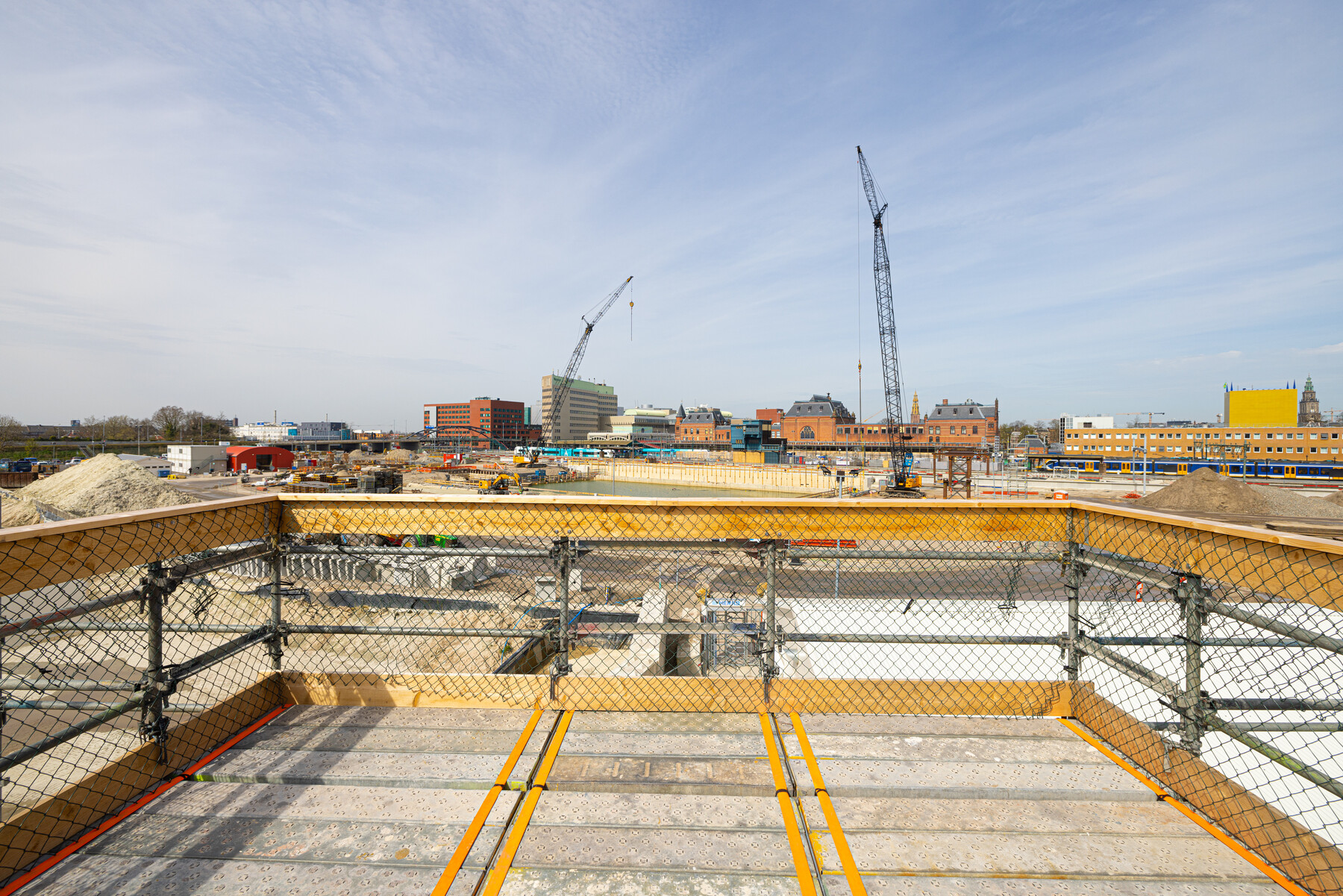 Het uitzicht vanaf de toren 