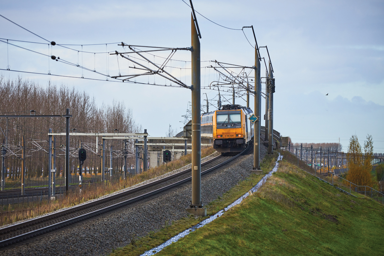 De testritten vinden plaats op de HSL Zuid