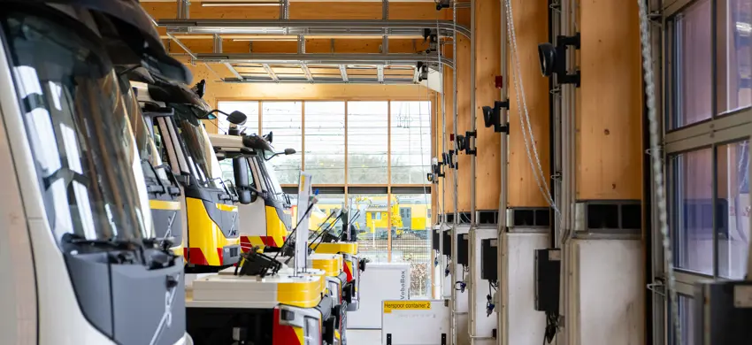 Voertuigenstalling Amersfoort in gebruik genomen | ProRail