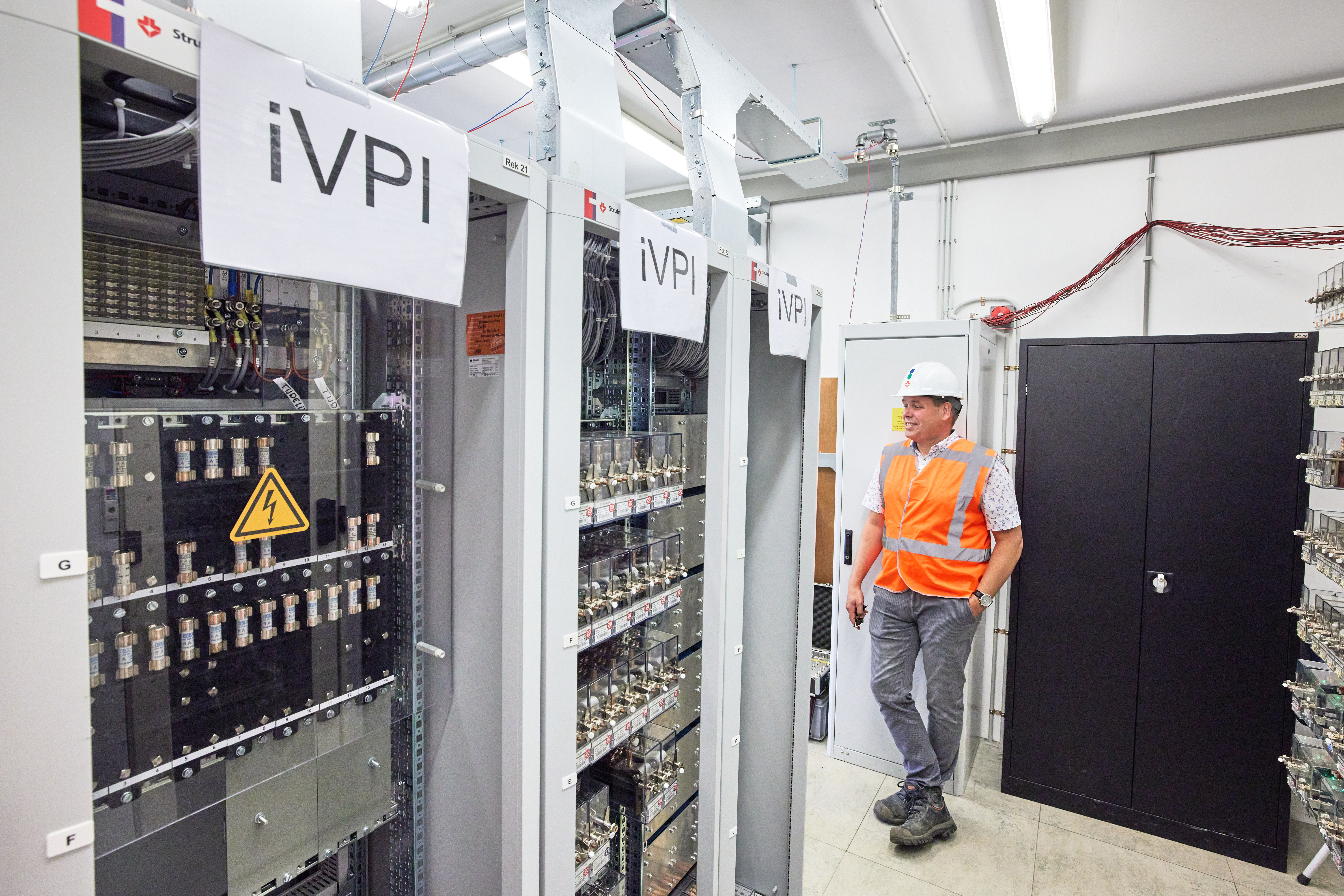 De iVPI (het nieuwe systeem) is gebouwd in de technische ruimte waar ook het huidige systeem draait