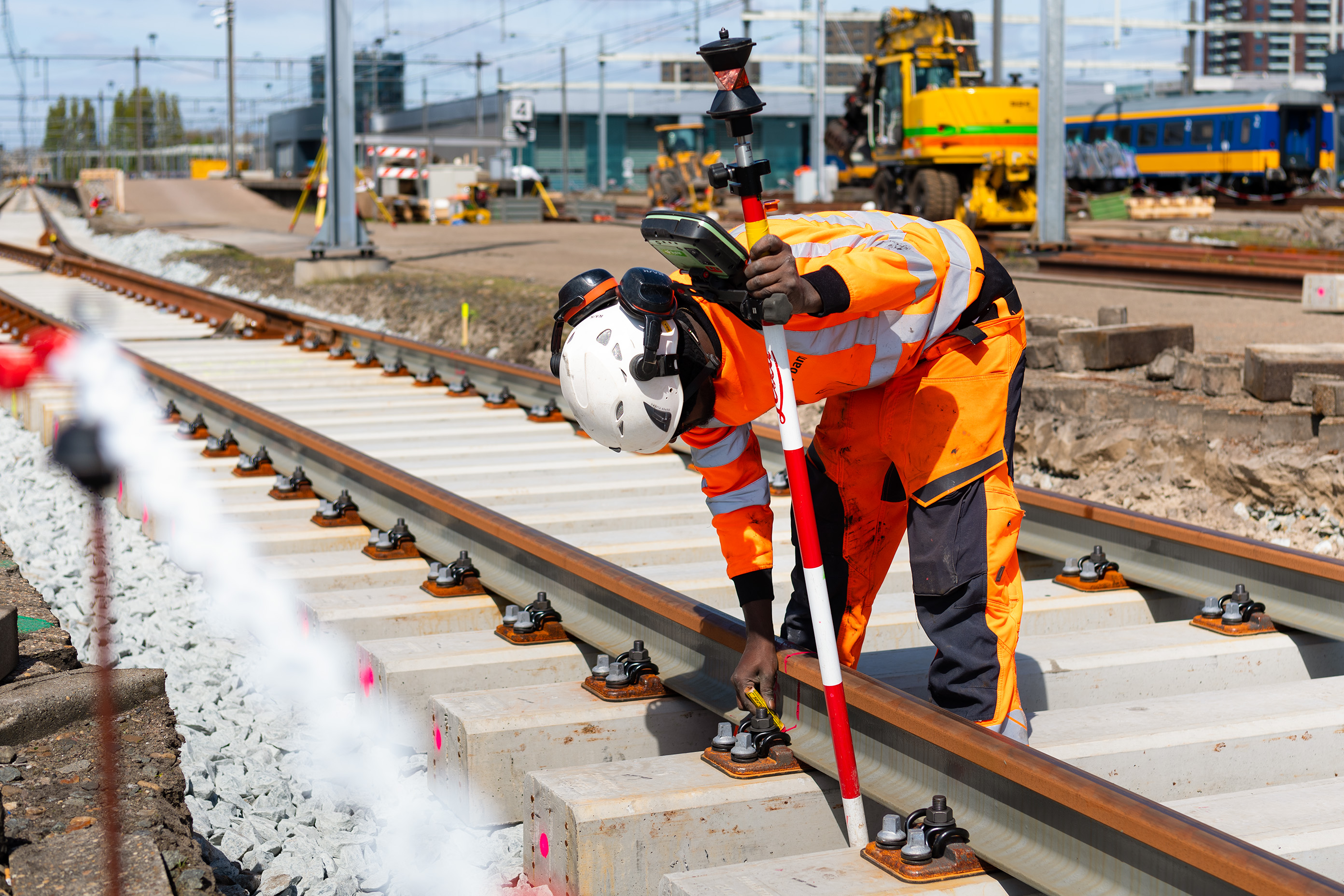 Ook wissels worden gedurende deze drie weken vervangen