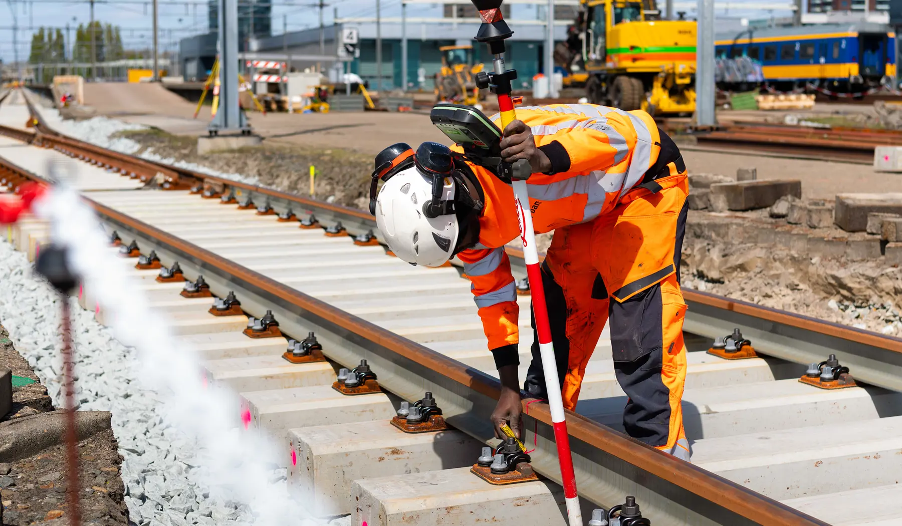 Ook wissels worden gedurende deze drie weken vervangen