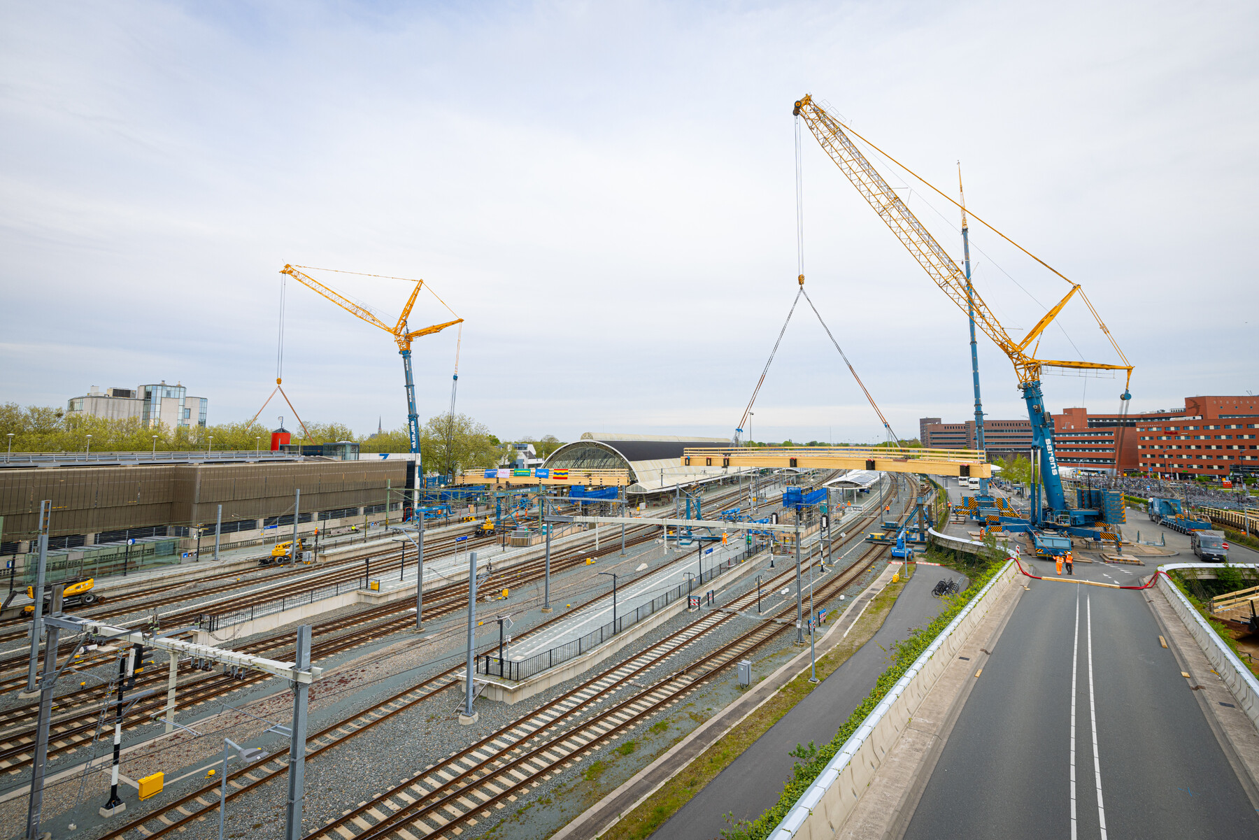 Er is veel werk verricht op station Zwolle